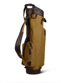 Sun Mountain Golf Canvas & Leather Cart Bag -Golf Club Sales 190740CanvasLeatherCartClay Brown