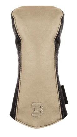 Sun Mountain Golf Canvas & Leather Head Covers -Golf Club Sales 190745CanvasLeatherHeadcoverNatural Brown3
