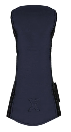Sun Mountain Golf Canvas & Leather Head Covers -Golf Club Sales 190749 Canvas Leather Headcover Navy BlackX