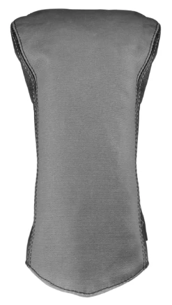 Sun Mountain Golf Canvas & Leather Head Covers -Golf Club Sales 190753CanvasLeatherHeadcoverSlate Black1