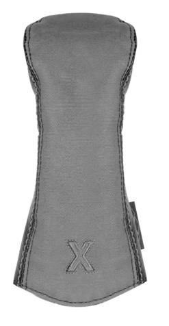 Sun Mountain Golf Canvas & Leather Head Covers -Golf Club Sales 190755CanvasLeatherHeadcoverSlate BlackX