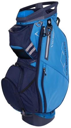 Sun Mountain 2023 C-130 14-Way Divided Golf Cart Bag -Golf Club Sales 2023 C130 230309 cobalt navy