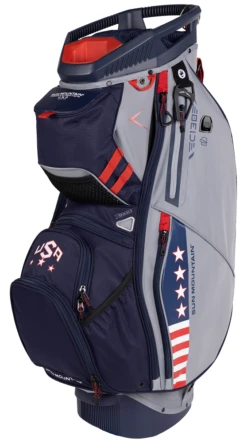 Sun Mountain Golf 2023 C-130 Supercharged 14-Way Cart Bag -Golf Club Sales 2023 C130Supercharged 230311 patriot