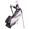 Sun Mountain Golf 2023 H2NO LiteSpeed Waterproof Stand Carry Bag -Golf Club Sales 2023 H2NOStandLitespeed 230675 black white red