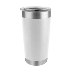 Tempercraft Tumbler 20 Oz Assorted Colors -Golf Club Sales 20T WHITE LcleanNEW