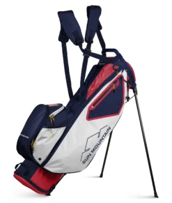 Sun Mountain Golf 2021 3.5 LS Carry Stand Bag -Golf Club Sales 21004135LSRed White Navy