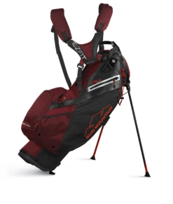 Sun Mountain Golf 2021 4.5 LS 14-Way Divided Golf Stand Carry Bag -Golf Club Sales 21009745LS14WayGarnet Black Inferno