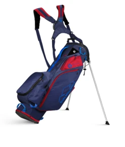 Sun Mountain Golf 2021 Eco-Lite Stand Carry Bag -Golf Club Sales 210134EcoLiteStandNavy Red Cobalt