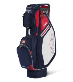 Sun Mountain Golf 2021 Sync Cart Bag -Golf Club Sales 210353SyncNavy White Red