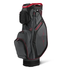 Sun Mountain Golf 2021 Sync Cart Bag -Golf Club Sales 210354SyncGun Black Red