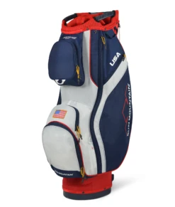 Sun Mountain Golf 2021 Teton Cart Bag -Golf Club Sales 210386TetonRed Navy White