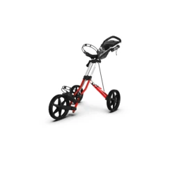 Sun Mountain V1R Push Cart -Golf Club Sales 223004SpeedCartV1RFireRed White