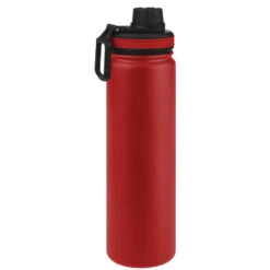 Tempercraft Bottle - Sport Lid 22oz Assorted Colors -Golf Club Sales 22SB RED clean