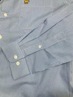 Callaway Jack Nicklaus Black Label By Perry Ellis Mini Plaid Button Down Shirts -Golf Club Sales 2ColorsMiniPlaid Marina1