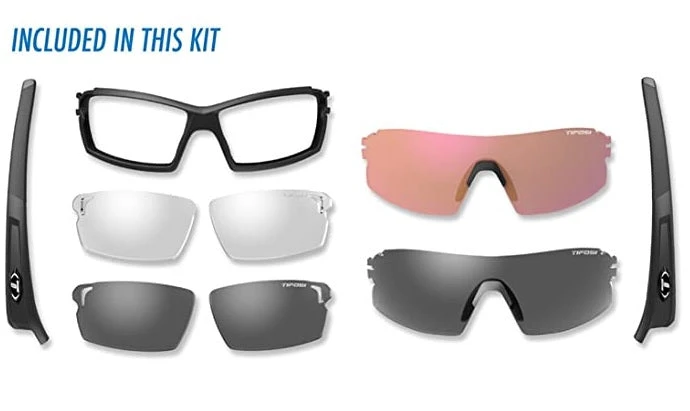 Tifosi Optics Pro Escalate SF Sunglasses Kit 4 Tifosi Optics Pro Escalate SF Sunglasses Kit - Image 2