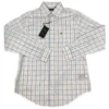 Callaway Jack Nicklaus Black Label By Perry Ellis Plaid Button Down Shirts 1 Callaway Jack Nicklaus Black Label By Perry Ellis Plaid Button Down Shirts -Golf Club Sales 3ColorsMediumPlaidLS BrightWhite0