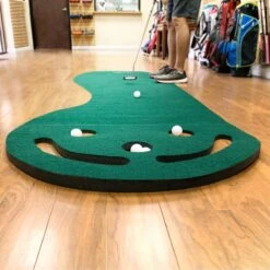 Intech Golf 3 Hole Portable Golf Putting Mat -Golf Club Sales 3HolePortablePuttingMat9
