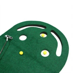 Intech Golf 3 Hole Portable Golf Putting Mat -Golf Club Sales 3 Hole Portable Putting Mat 2