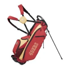 WIlson Staff NFL Licensed Stand Carry Golf Bags -Golf Club Sales 49ers 36f43e08 a1fc 4580 b219 d390122e0099