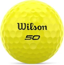 Wilson Staff 50 Elite Golf Balls -Golf Club Sales 50Elite Yellow 1 7725f6b7 566c 4b94 b2e6 6c3be4449b80