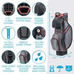 Sun Mountain Golf 2020 Sync Cart Bag -Golf Club Sales 51QATlT JbL