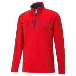 Puma Men's Volition Independence 1/4 Zip Golf Jacket -Golf Club Sales 599439 03 min