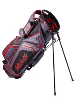Volvik Golf 6-Way Stand Carry Bags -Golf Club Sales 6 Way Red Stand 1 e6530f0c fda7 4af9 9746 4819ea053c55