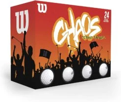 Wilson Golf 2020 Chaos Golf Balls 24 Pack -Golf Club Sales 717EzFiXrpL. AC SL1500