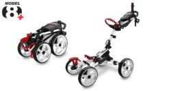 Clicgear Golf 4-Wheel Push Cart Model 8.0+ 20 Clicgear Golf 4-Wheel Push Cart Model 8.0+ -Golf Club Sales 8.0 Side by Side