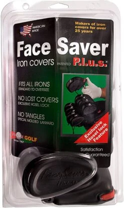Face Saver Plus 2-SW Black Iron Cover (10-piece) -Golf Club Sales 81Pv3Q J4PL. AC SL1500
