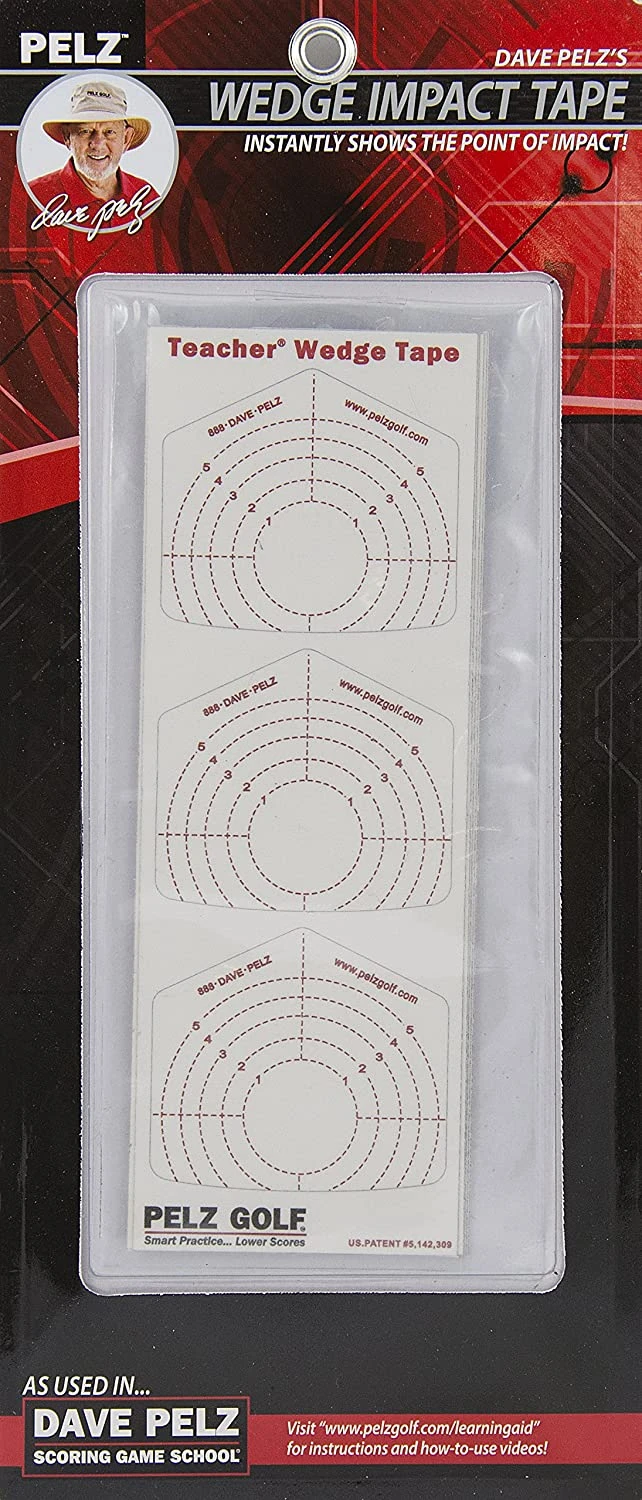 Dave Pelz Wedge Impact Tape 3 Dave Pelz Wedge Impact Tape
