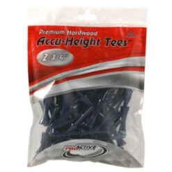 ProActive Sports Premium Hardwood Accu-Height Golf Tees -Golf Club Sales Accu Height Tees 2.75 a