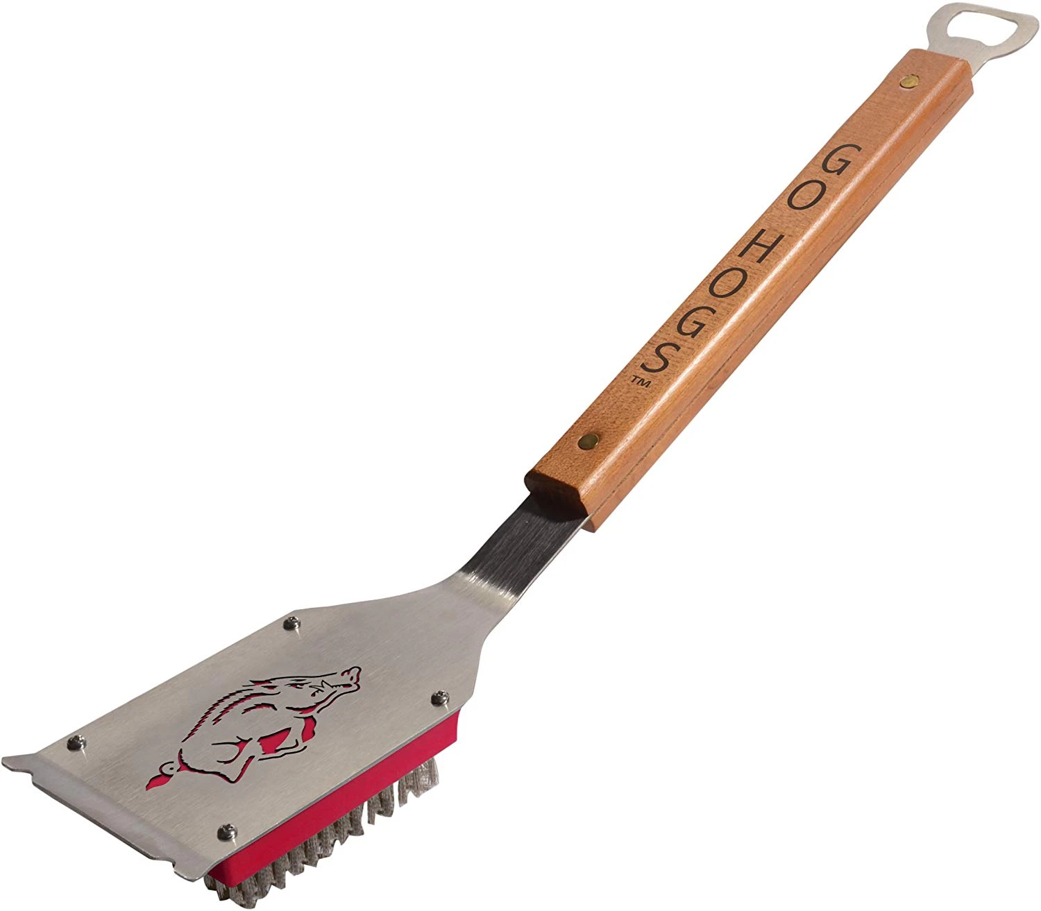 Sportula Grill Brush - NCAA 3 Sportula Grill Brush - NCAA