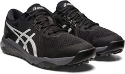 Asics Men's Gel-Course Glide Spikeless Golf Shoes -Golf Club Sales AsicsGelCourseGlide BlackCarrierGrey 2