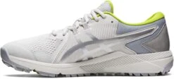 Asics Men's Gel-Course Glide Spikeless Golf Shoes -Golf Club Sales AsicsGelCourseGlide GlacierGreyNeonLime 1
