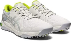 Asics Men's Gel-Course Glide Spikeless Golf Shoes -Golf Club Sales AsicsGelCourseGlide GlacierGreyNeonLime 2