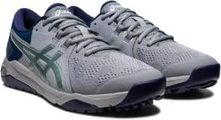 Asics Men's Gel-Course Glide Spikeless Golf Shoes -Golf Club Sales AsicsGelCourseGlide SheetRockSlateGrey 2