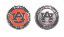 NCAA Double Sided Collegiate Golf Ball Marker Coins -Golf Club Sales Auburn