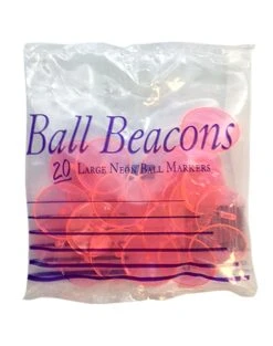 Beacons Large Neon Golf Ball Markers -Golf Club Sales Ball Beacons Pink