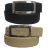 Izod Golf Genuine Leather Textured Belts -Golf Club Sales Belt Leather Textured Pair