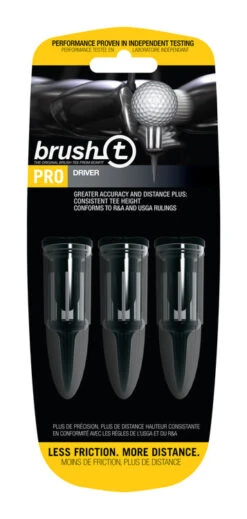 Brush-t Golf Original Brush Tees -Golf Club Sales Black