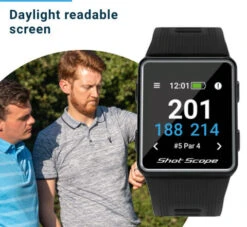 Shot Scope Golf G3 GPS Watch -Golf Club Sales Black G3 Product 480x441 Desktop 10