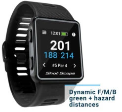 Shot Scope Golf G3 GPS Watch -Golf Club Sales Black G3 Product 480x441 Desktop 2