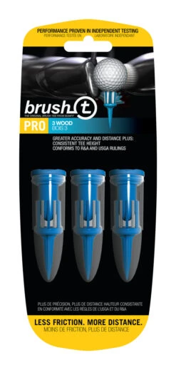 Brush-t Golf Original Brush Tees -Golf Club Sales Blue