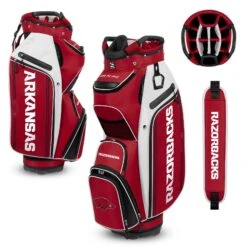 Team Effort NCAA Collegiate The Bucket III Cooler Golf Cart Bag -Golf Club Sales Bucket III Cooler Arkansas