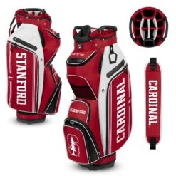 Team Effort NCAA Collegiate The Bucket III Cooler Golf Cart Bag -Golf Club Sales Bucket III Cooler Standford