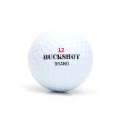BUCKSHOT BRAND GOLF BALLS - 12 Golf Balls In Package 8 BUCKSHOT BRAND GOLF BALLS - 12 Golf Balls In Package -Golf Club Sales Buckshot Camo Golf Golf Balls 3