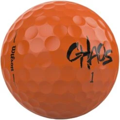 Wilson Golf 2020 Chaos Golf Balls 24 Pack -Golf Club Sales CHAOSORANGE