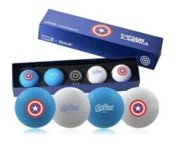 Volvik Marvel Limited Edition Marvel Golf Ball Gift Packs -Golf Club Sales Captain America Box