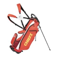 WIlson Staff NFL Licensed Stand Carry Golf Bags -Golf Club Sales Chiefs bed2cdd5 4d0d 41b9 9277 5fcbcb6679d0